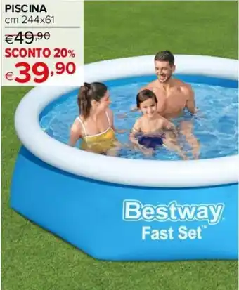 Iperal PISCINA cm 244x61 offerta