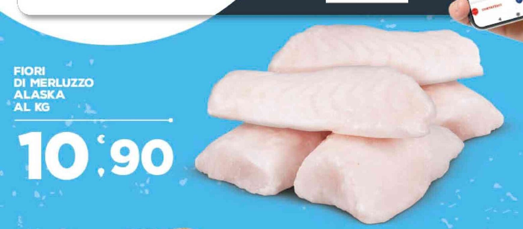 Deco Supermercati FIORI DI MERLUZZO ALASKA offerta