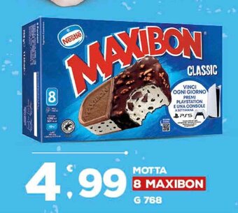 Deco Supermercati MOTTA 8 MAXIBON G 768 offerta