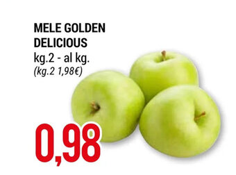 MELE GOLDEN DELICIOUS kg.2
