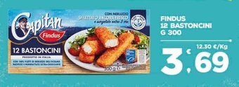 FINDUS 12 BASTONCINI G 300