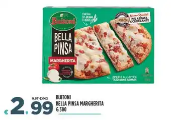 Deco Supermercati BUITONI BELLA PINSA MARGHERITA G 300 offerta