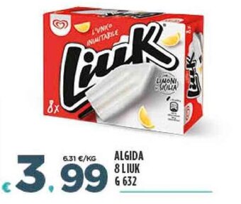 Deco Supermercati ALGIDA 8 LIUK G 632 offerta
