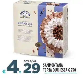 SAMMONTANA TORTA DUCHESSA G 750