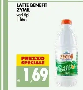 Tigros Parmalat latte benefit zymil offerta