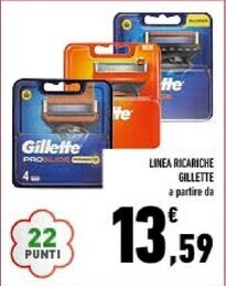 Gillette linea ricariche