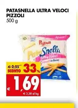 Tigros Pizzoli patasnella ultra veloci offerta