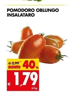 Tigros Pomodoro oblungo insalataro offerta