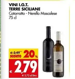 Terre siciliane vini i.g.t.
