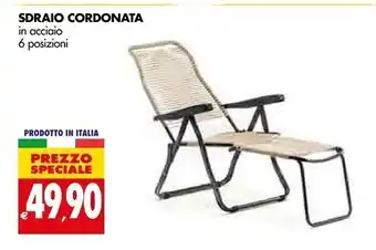 Sdraio cordonata