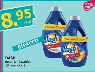 Dash detersivo lavatrice bipacco