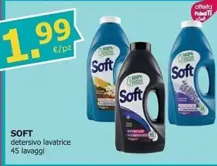Tigotà Soft detersivo lavatrice offerta