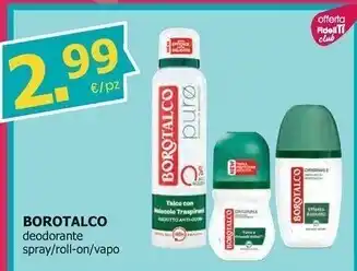 Tigotà Borotalco deodorante spray offerta