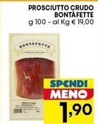Pam Bontafette prosciutto crudo offerta