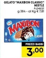 Pam Nestlè gelato maxibon classic offerta