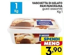 Pam Pam & panorama vaschetta di gelato offerta