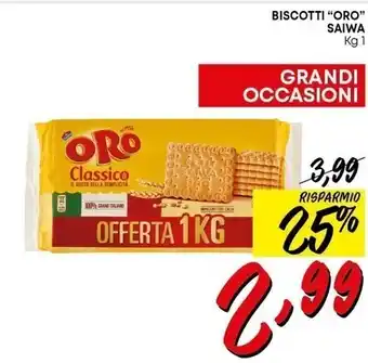 Pam Oro saiwa biscotti offerta