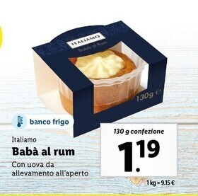 Italiamo babà al rum
