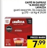 Lavazza caffè in capsule a modo mio