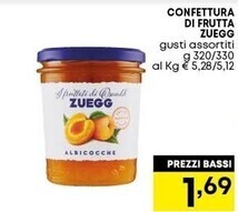 Pam Zuegg confettura di frutta offerta
