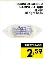 Pam Campo dei fiori burro casalingo offerta