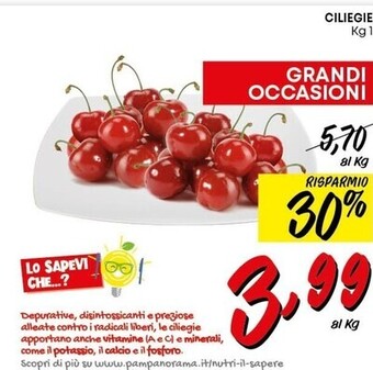 Pam Ciliegie offerta