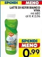 Pam Viva latte di kefir bianco offerta