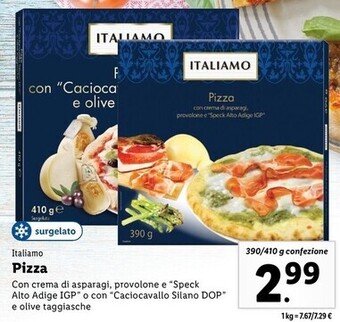 Lidl Italiamo pizza offerta