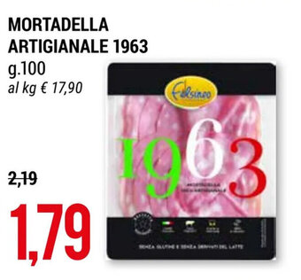 MORTADELLA ARTIGIANALE 1963 g. 100