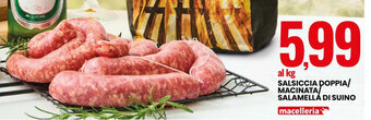 SALSICCIA DOPPIA/ MACINATA/ SALAMELLA DI SUINO