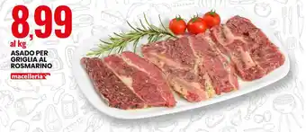 Eurospin IL BRACIERE ASADO PER GRIGLIA AL ROSMARINO offerta