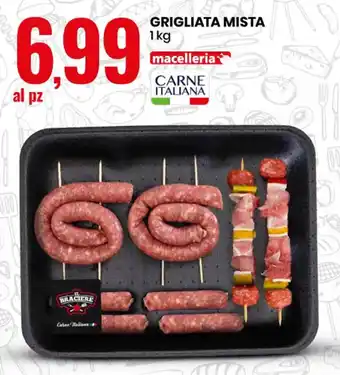 Eurospin IL BRACIERE GRIGLIATA MISTA 1 kg offerta