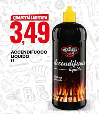 IL BRACIERE ACCENDIFUOCO LIQUIDO 1 l