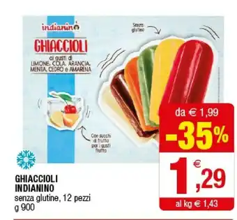 Iperal Indianino Ghiaccioli offerta