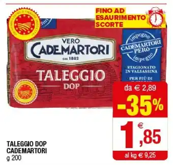 Iperal Cademartori Taleggio 200 G(ml) offerta