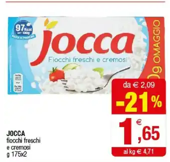 Iperal Jocca Fiocchi Freschi E Cremosi offerta