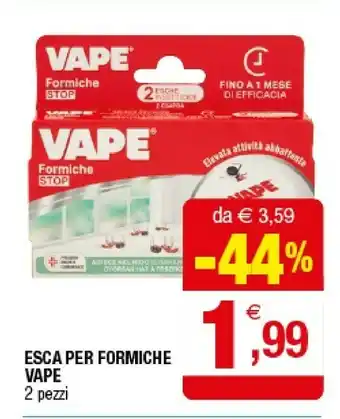 Vape Esca Per Formiche