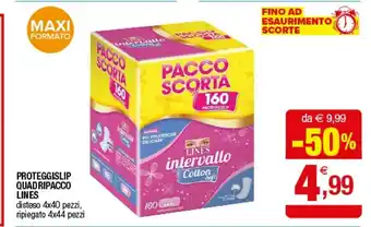 Iperal Lines Proteggislip Quadripacco offerta