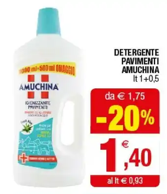 Iperal Amuchina Detergente Pavimenti offerta