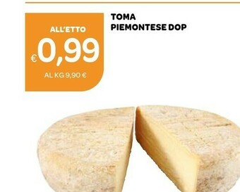 Ekom Toma Piemontese Dop offerta