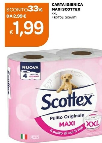 Ekom Scottex Carta Igienica offerta