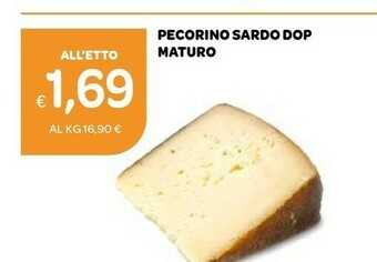 Ekom Pecorino Sardo Dop Maturo offerta