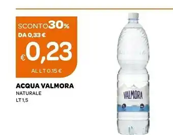 Ekom Valmora Valmora - Acqua Minerale Naturale 1500 g(ml) offerta