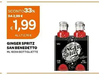 Ekom San Benedetto Ginger Spritz offerta
