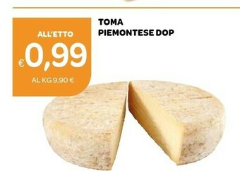 Toma Piemontese Dop