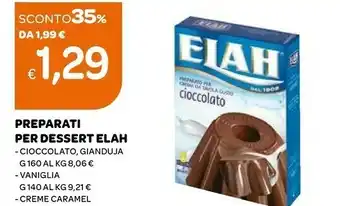 Ekom Elah - Preparato Per Crema Da Tavola Gusto Gianduja offerta