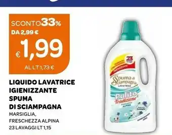 Ekom Spuma di Sciampagna Liquido Lavatrice Igienizzante offerta