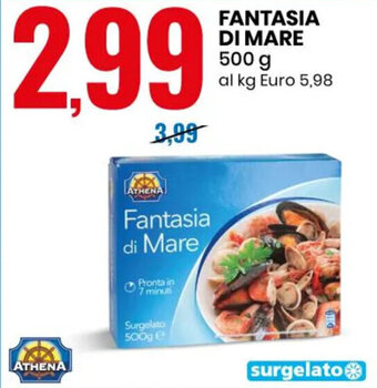 Eurospin ATHENA FANTASIA DI MARE 500 g offerta