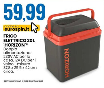 FRIGO ELETTRICO 20 L HORIZON