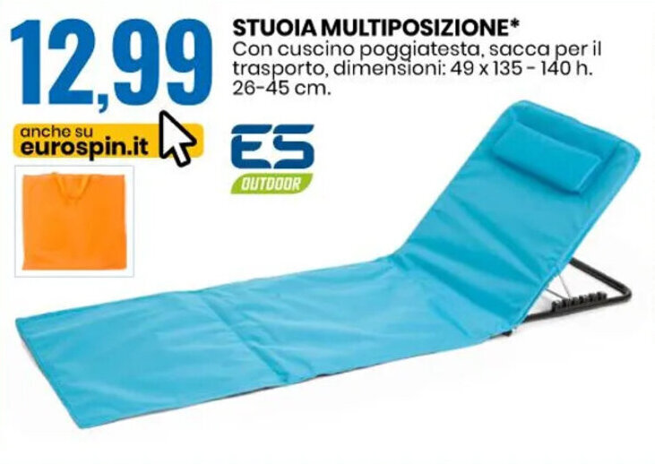 Eurospin STUOIA MULTIPOSIZIONE offerta